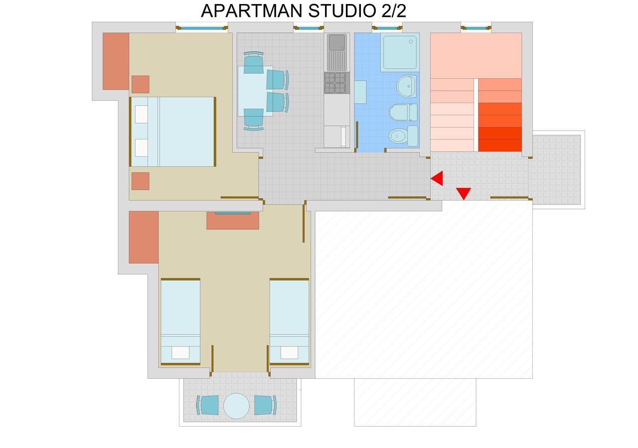 Apartments J&R Babara Biograd Na Moru Ngoại thất bức ảnh